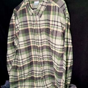 Men's XL Columbia Pitchstone Heavyweight II Long Sleeve Flannel